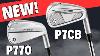 Taylormade P770 Forged Iron Set (4-pw) Lh Xtreme Dark Finish Kbs Flt 130 X